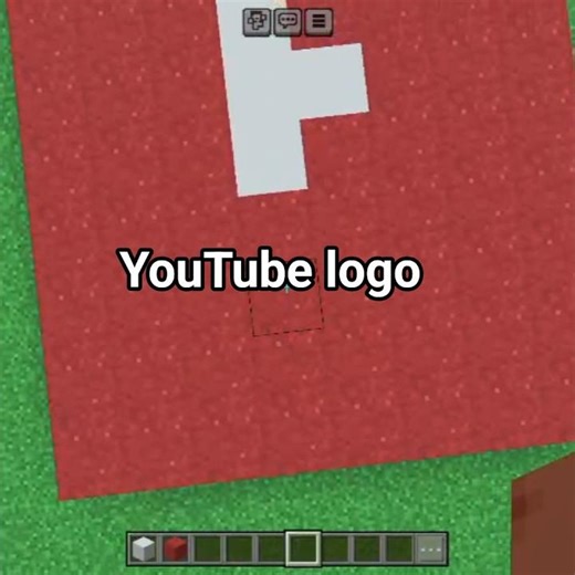 I Tried a Minecraft Viral Hack to Build the YouTube Logo 🔥 | OLED Gaming