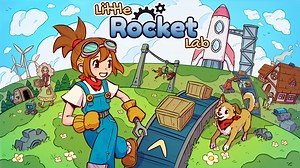 Cute factory-building sim Little Rocket Lab announced