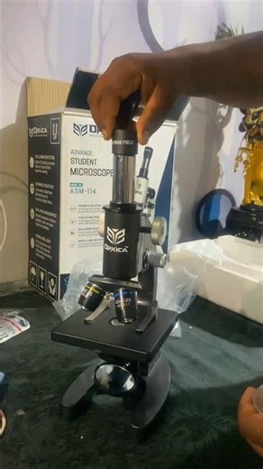 Unboxing Opxica Advance Compound Medical Microscope ACM 112 | Review #opxica #opxicamicroscope