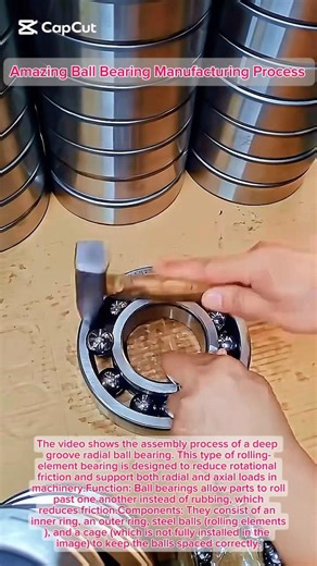 Amazing Ball Bearing Manufacturing Process