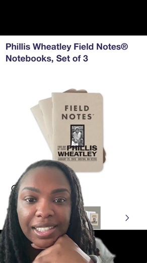 Phillis Wheatley Field Notes Notebooks Launch