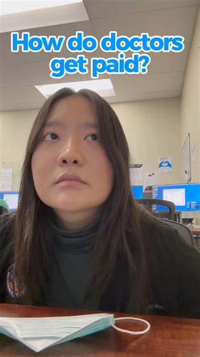 How do doctors get paid? #money #md #fyp #nurse #fact #intern #doctor #residency #salary #health #no