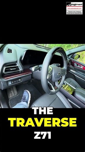 Traverse Z71: Daily Ownership Ease & Modern Design #shorts