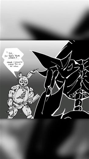 Springtrap vs The Roaring Knight | FNAF x Deltarune Comic Dub