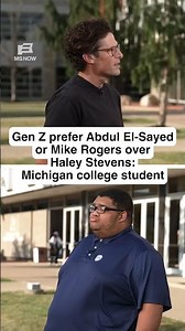 Gen Z prefer Abdul El-Sayed or Mike Rogers over Haley Stevens: Michigan college student