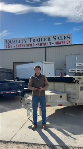 Installing a wireless remote control on a dump trailer! Come down to Quality Trailer Sales or visit us online, link in bio. #diy #trailers #snakerivertrailers #winter #idaho | Quality Trailer Sales