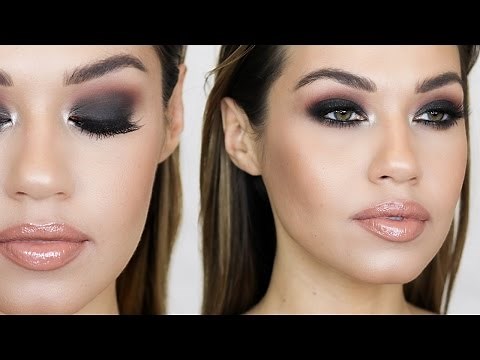 BLACK SMOKEY EYE MAKEUP TUTORIAL | How To Smokey Eye Tutorial | Eman