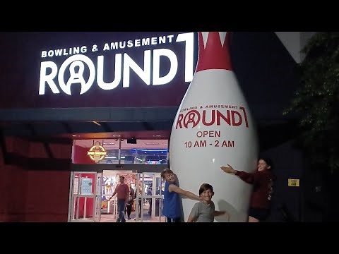 Round one at Round 1 Bowling & Arcade