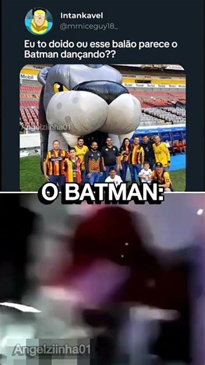 Isso NÃO era pra parecer o Batman 🤣🦇#alizasehar