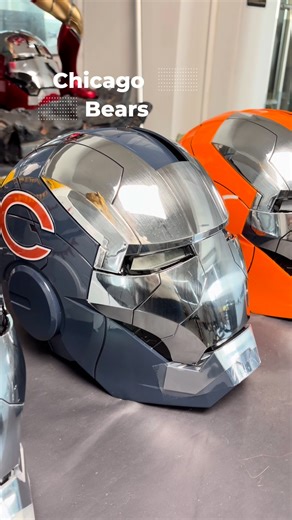I know it's a bit too late for superbowl , but it's never too late for #NFLFans . Nothing could be better gifts than nfl iron man helmets for them. Go to : https://joetoyss.com/products/the-nfl-version-mk5-iron-man-helmet-with-advanced-motorized-face-plates to find more team designs! #SuperBowl2026 #NFL #ironmanhelmet #GiftIdeas | Cosplay Armor Suits