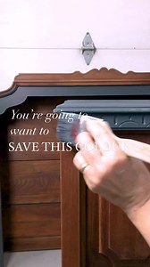 You’re going to want to save this colour! Cambridge: A deep and elegantly weathered blue. This shade boasts grey but leads with blue, leaving you with a confident and classic shade. 💙 What are you wanting to paint in Cambridge? Share your ideas below! #CambridgeBlue #ClassicElegance #ColorInspiration #FusionMineralPaint #FusionCambridge #PaintItBeautiful #BluePaintTones #MoodyColours | Fusion Mineral Paint