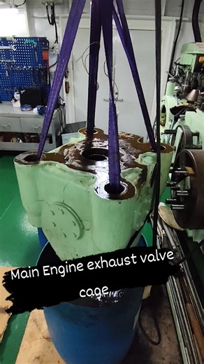 10K views · 147 reactions | main engine exhaust valve cage is a...
