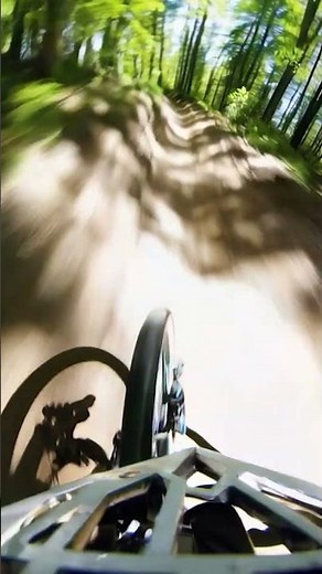 Downhill POV Mountain Biking at Full Speed 🚵💨
