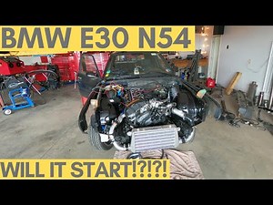 Part 28: Will It Start? What Will This E30 N54 Sound Like!?!