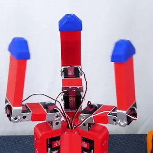 322K views · 2.5K reactions | Could Alien Tripods Really walk? I built a tripod robot to see if it could be made to work well. I calculated Inverse Kinematics and programmed a gait. | James Bruton | Facebook