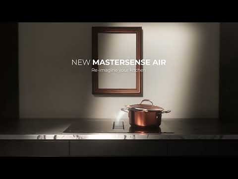 New induction hob with a built-in hood MasterSense Air by Teka