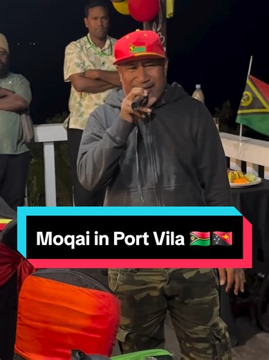 Moqai in Port Vila — PNG Artist from Gaire Village