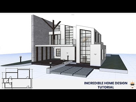 Archicad tutorial - Complete project design From Scratch (A to Z)
