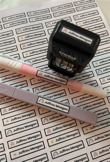 DIY naamplakkers 🌟 #fyp #teachersoftiktok #southafrica #diy