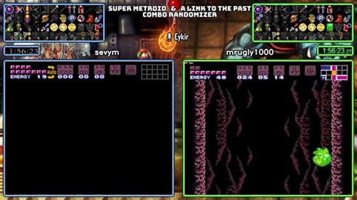 Super Metroid A Link To The Past Randomizer Community Race. !smz3community for info