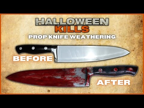 Halloween Kills Prop Knife Makeover-CHRIS' CUSTOM COLLECTABLES