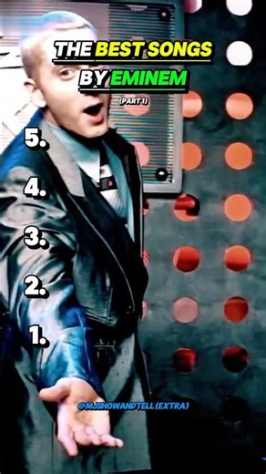 The Best Songs By EMINEM (Part 1) 🎵