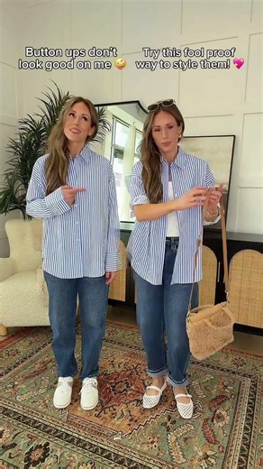 Button Ups Don’t Look Good on You? Try This Easy Styling Hack