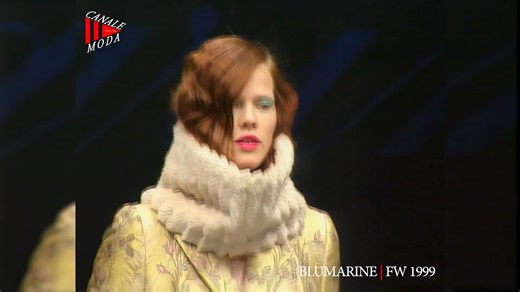 BLUMARINE Fall Winter 1999 Milan 4K - Canale Moda
