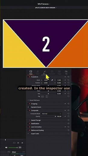 A QUICK GUIDE To DaVinci Resolve Split Screens