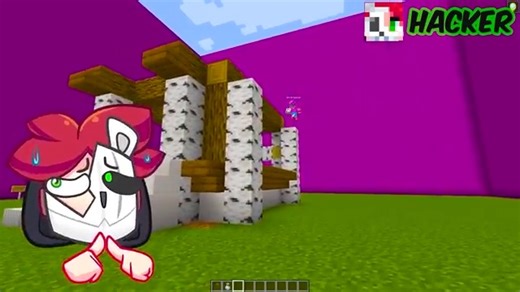 Hice Trampas Con Comandos de DIOS en una Batalla de Construcción en Minecraft 😇😂 part-2 #new #minecraft #invictor #animacion #funny | Invictor