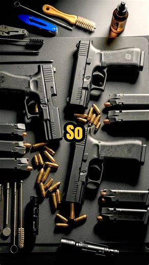 Glock 17 vs Airsoft Glock | Speed vs Recoil