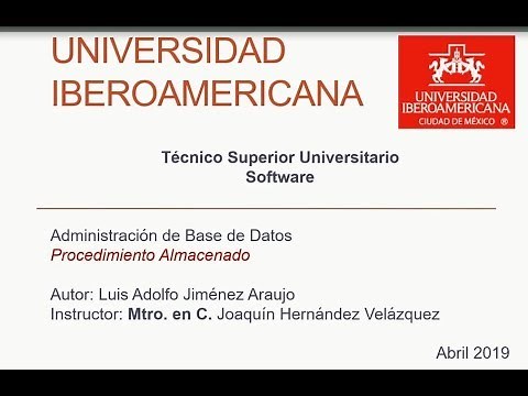 Crear un procedimiento almacenado con phpMyAdmin