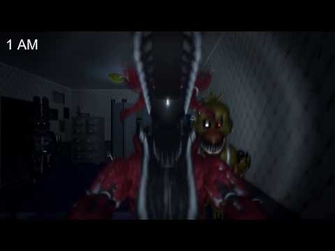THE NEW NIGHTMARE FOXY EATS ME ALIVE.. | Five Nights At Freddy's 4 Unreal Engine 4 (FNAF)