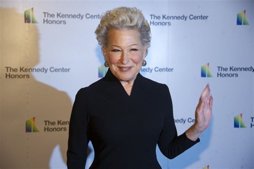 Watch: Bette Midler spoofs her 'Beaches' classic to honor Stephen Colbert