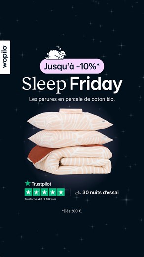 Offrez-vous le luxe de nuits longues et réparatrices. | Wopilo