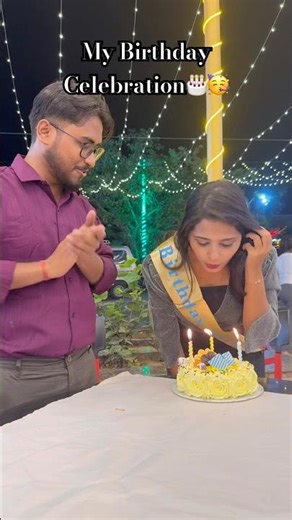 My Birthday Celebration 🤩🎂🥳🎉..#puja_bhattacharyya #mybirthday #viralvideo #enjoy #shorts