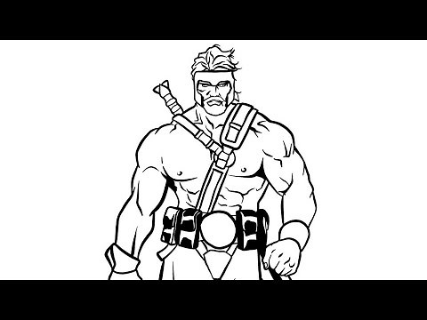 HOW TO DRAW HERCULES | MARVEL COMICS | STEP BY STEP SPEED TUTORIAL | ART TUTORIAL