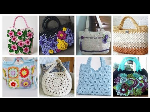 300+attractive Top crochet hand bags Designs ideas for everyone