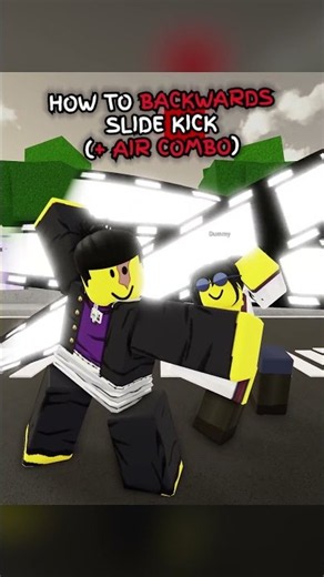 HOW TO BACKWARDS SLIDE KICK (TODO AIR COMBO) 🥹