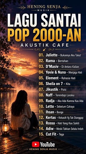 PLAYLIST LAGU POP INDONESIA 2000AN TERBAIK – NOSTALGIA KENANGAN AKUSTIK CAFE