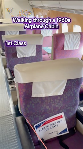 Those seats look so comfy! Vickers Super VC10 #aviation #planespotting #airmiles #cabincrew #shorts