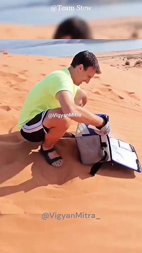 Dry Ice Magic 🥶Spectacular Reactions on Sand 🍧 #science #sciencefacts #space #robot #nasa #fbreelsfypシ゚viralシ #viralreels #vigyanmitra #factinhindi #viralfacts #science #hindifacts #ship #space #facts #mars #space #spaceexploration #fbreelsfyp #fbreels #fbreelsvideo #vigyanmitra #science #hindifacts #space #facts #reels #shorts #facts2024 | Vigyan Mitra