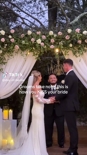 Romantic Wedding Kiss Dance by Groom to Bride