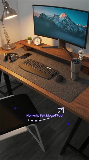 Solid Color Felt Mouse Pad, Non-slip Large Computer Keyboard Mat, Soft Breathable Mouse Pad for Office Home Tablet PC Computer, Gaming Mouse Pad