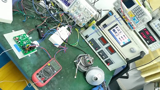 凌鸥微LKS32 IPM 高压吸尘器无刷电机FOC驱动测试