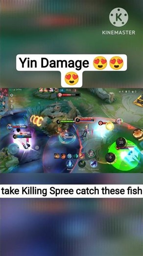 Yin Gameplay 😍 Part -5 #mlbb #mobilelegends #shorts #yin