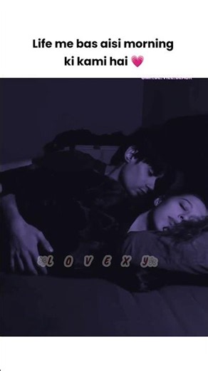 💤 Peaceful Morning Together ❤️ | Couple Sleeping Goals #Shorts