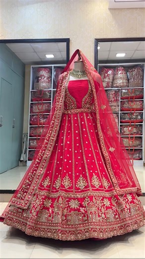 Neha Rana Pathania on Instagram: "“Bridal lehenga collection 2026” Visit Bridal Bazaar near petrol pump, opposite new bus stand Palampur (H.P) WhatsApp no. 6230662298 #bridal #lehenga #palampur #himachal"