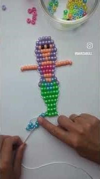 DIY bead mermaid