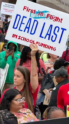 NC teachers May Day protest gets underway in Raleigh